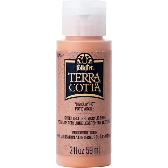 Michaels, FolkArt® Terra Cotta™ Lightly Textured Acrylic Paint – Category: Acrylic Craft Paint